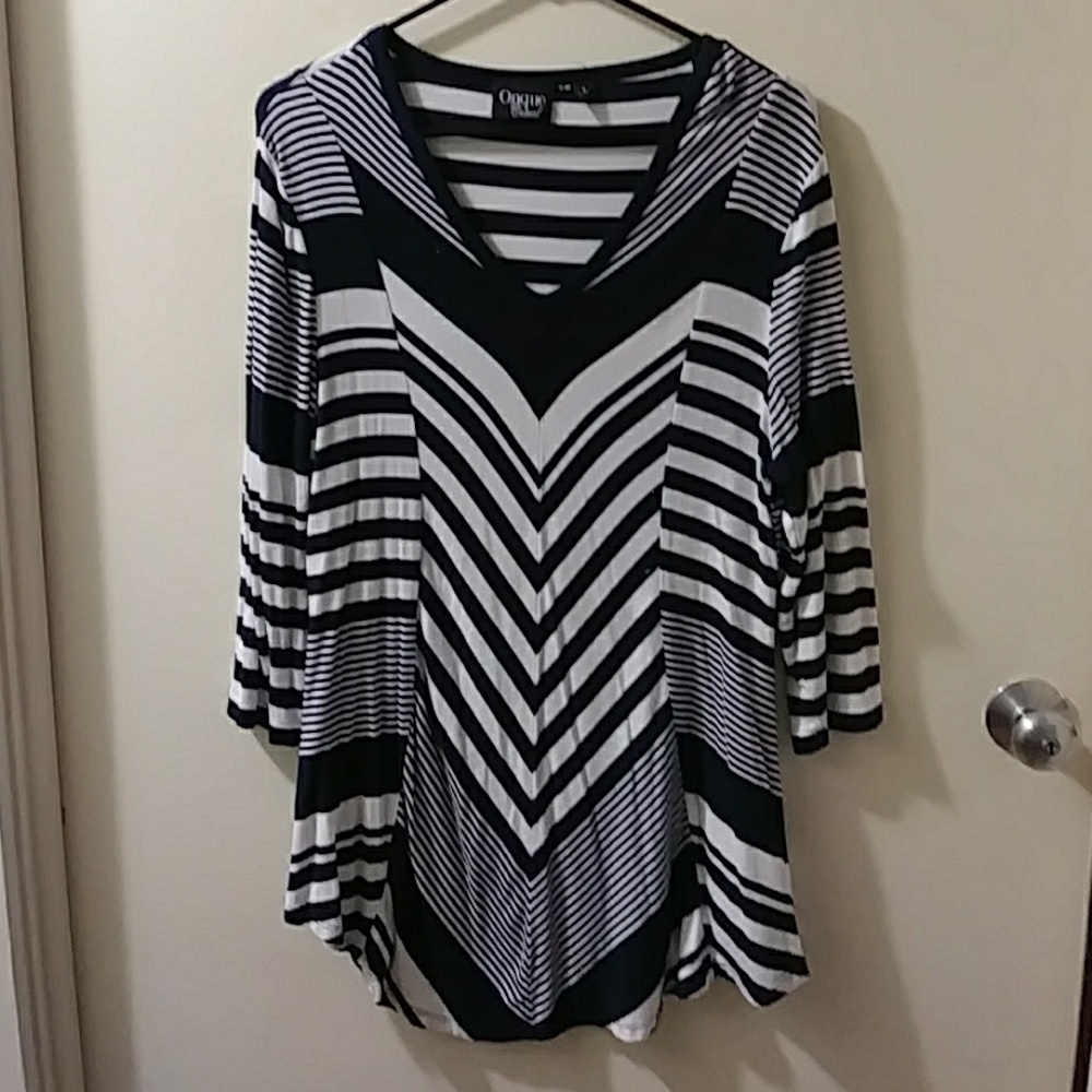 Stripped long shirt